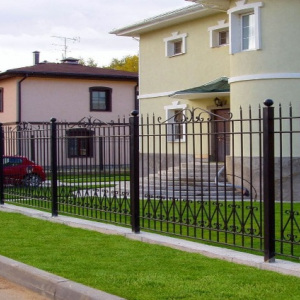 Забор металлический сварной
