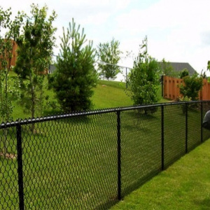 Забор из сетки рабицы